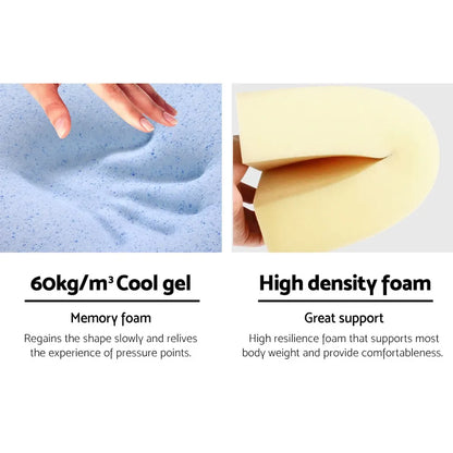 Giselle Bedding Wedge Pillow Blue - Image 5