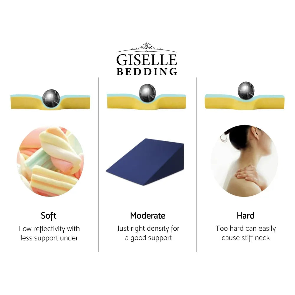 Giselle Bedding Wedge Pillow Blue - Image 6