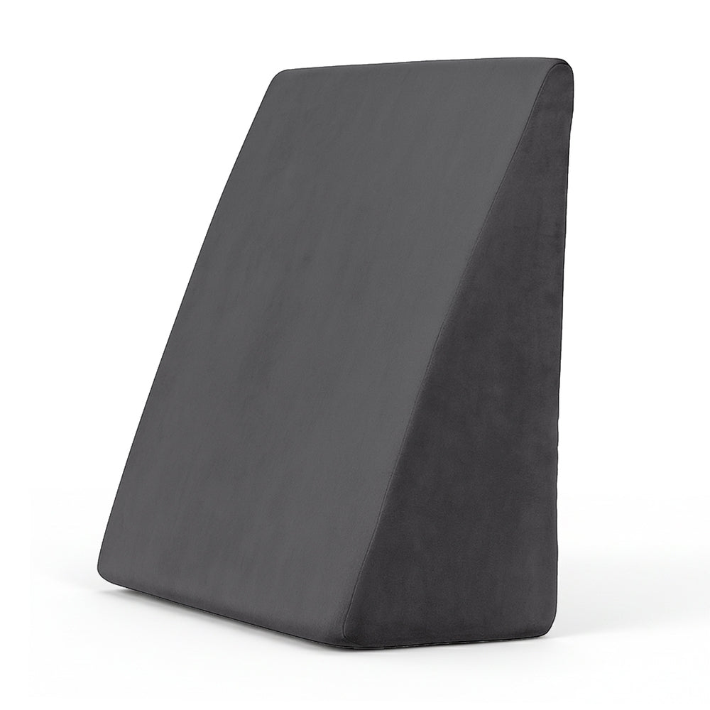 Giselle Bedding Wedge Pillow Grey - Image 2