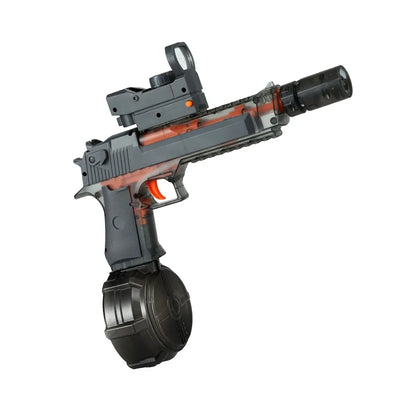 Keezi Kids Adult Electric Water Gun 500ml Water Tank Light Squirt Guns Toys Grey - Image 2