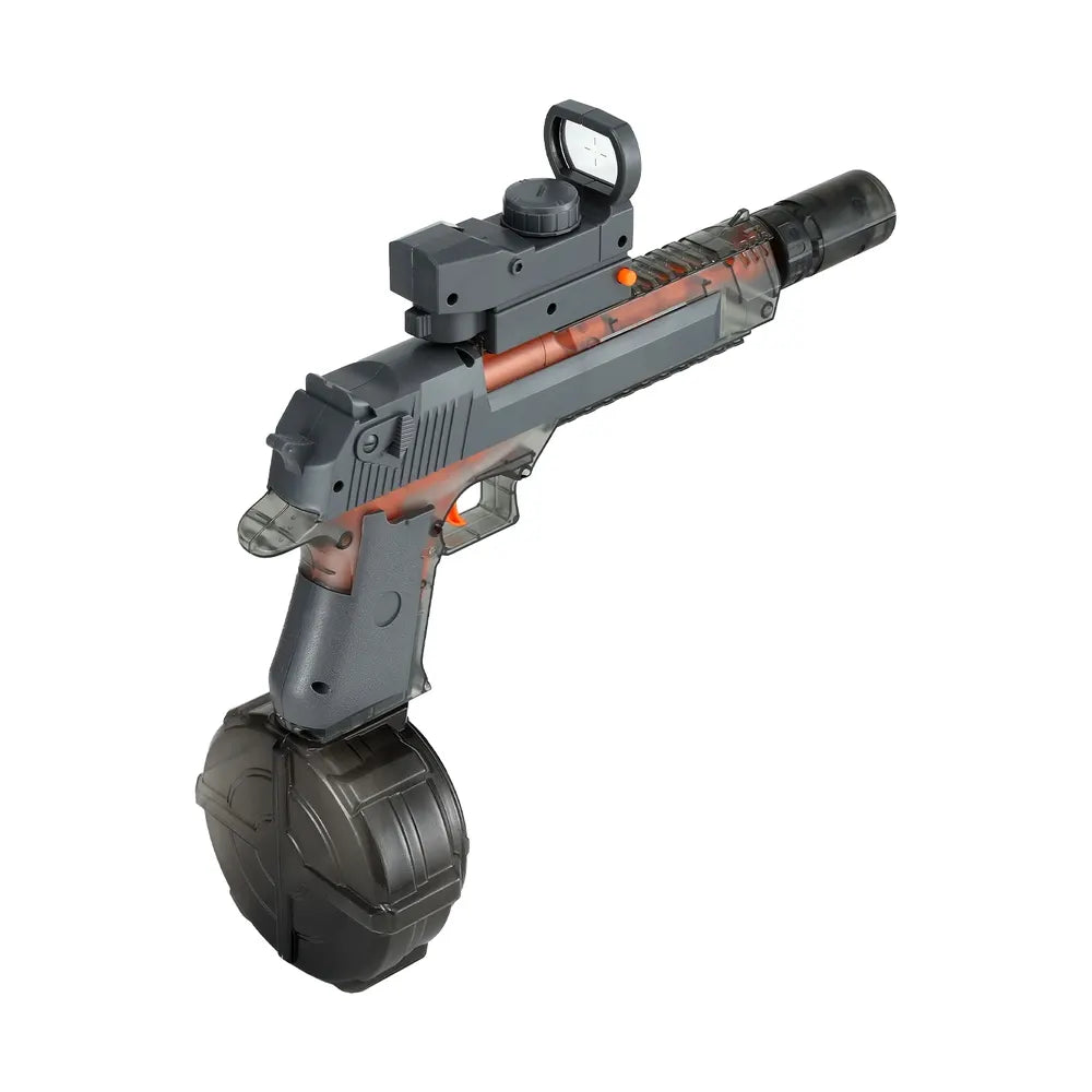 Keezi Kids Adult Electric Water Gun 500ml Water Tank Light Squirt Guns Toys Grey - Image 4