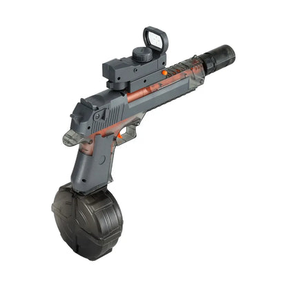 Keezi Kids Adult Electric Water Gun 500ml Water Tank Light Squirt Guns Toys Grey - Image 4