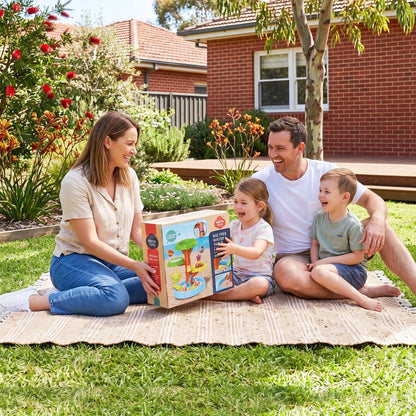 Keezi 62cm Tree Water Table Kids Sandpit Toys Set with Shovels Molds for Sand Play - Image 7