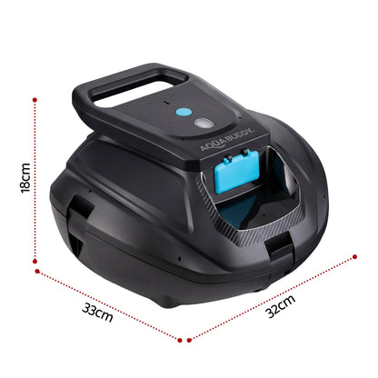 Aqua Buddy Cordless Pool Cleaner Robot Pool Vacuum Automatic Floor Clean 110Mins - Image 2