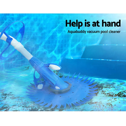 Aqua Buddy Pool Cleaner Automatic Vacuum Swimming Floor Climb Wall Pool 10M Hose - Image 4