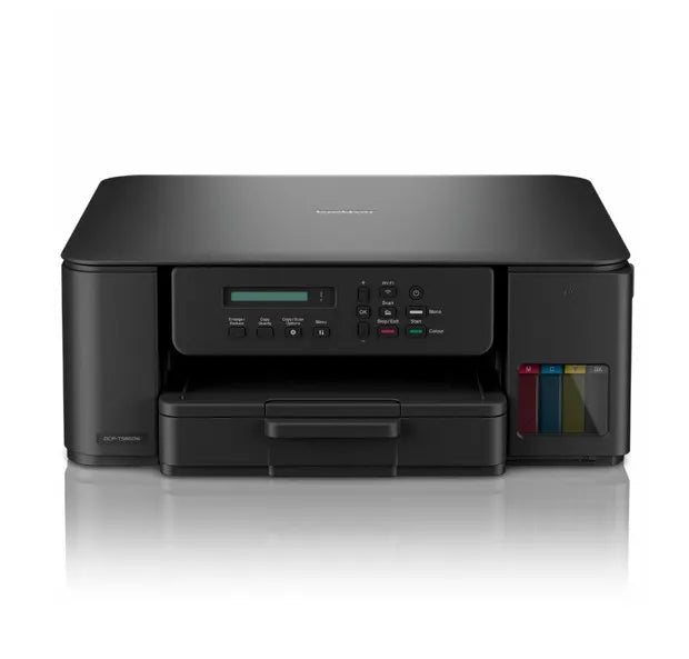 Brother T580DW A4 3-in-1 Refillable Ink Tank Printer with ultra-low running costs, 16ppm, auto du...