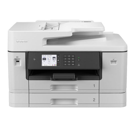 MFC-J6940DW A3 Business Inkjet Multi-Function Printer with print speeds of 28ppm, dual tray paper...