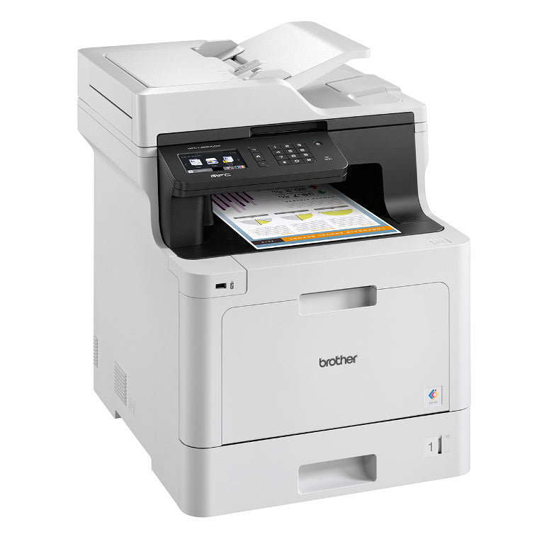Brother MFC-L8690CDW Print Speed up to 31ppm(MonoColour) 2-sided (Duplex) Print USB  Wired  Wirel... - Image 3