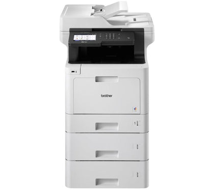 Brother MFC-L8900CDW Print Speed up to 31ppm(MonoColour) 2-Sided  (Duplex) Print, 2-sided (Duplex) Scan USB  Wired  Wireless Network. 250 Sheets