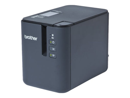 Brother PT-900W ADVANCED PC CONNECTABLE/WIRELESS LABEL PRINTER 3.5-36MM TZE TAPE MODEL - Scanner...