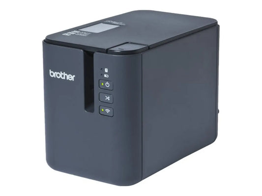 Brother PT-900W ADVANCED PC CONNECTABLE/WIRELESS LABEL PRINTER 3.5-36MM TZE TAPE MODEL - Scanner...