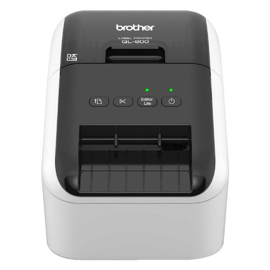 Brother QL-800 HIGH SPEED PROFESSIONAL PC/MAC LABEL PRINTER / UP TO 62MM WITH BLACK/RED PRINTING...