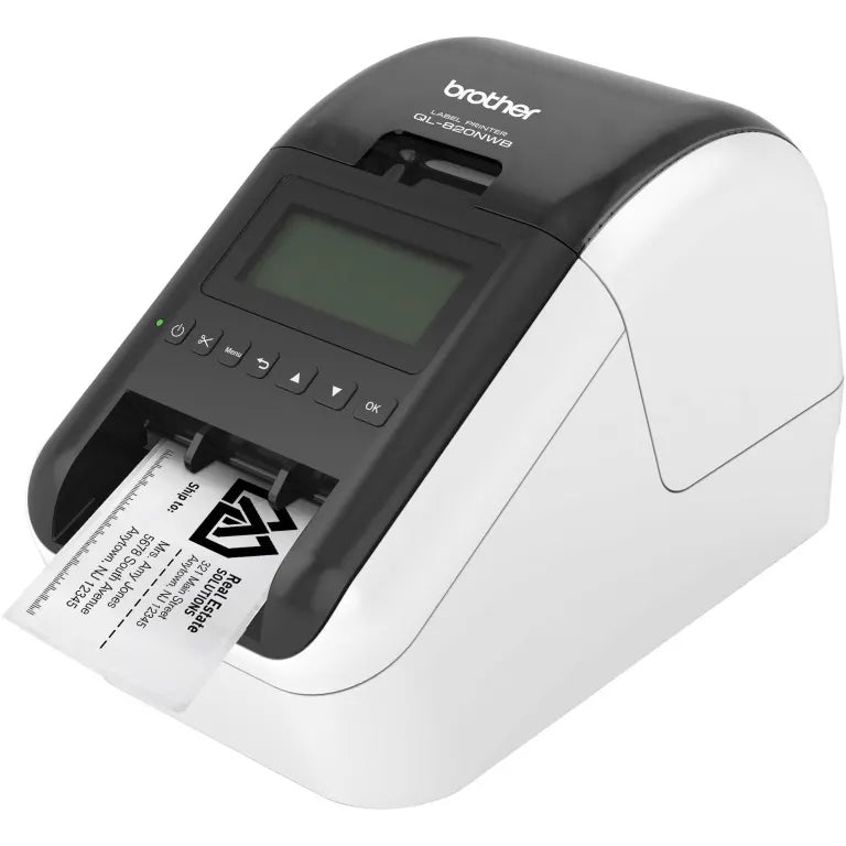 Brother QL-820NWB WIRELESS (WiFi  BT) /NETWORKABLE HIGH SPEED LABEL PRINTER / UP TO 62MM  WITH BL...