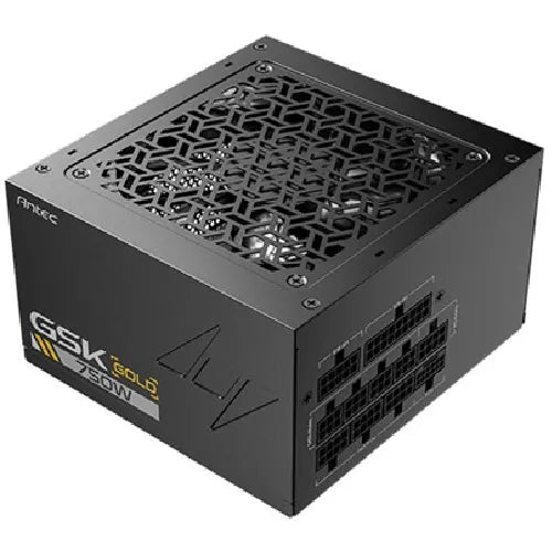 Antec GSK750 V2 80+ Gold Fully Modular, 750W, ATX 3.1, 140×150×86mm, 120mm fan, PCIE 5.1, 12VHPWR... - Image 2