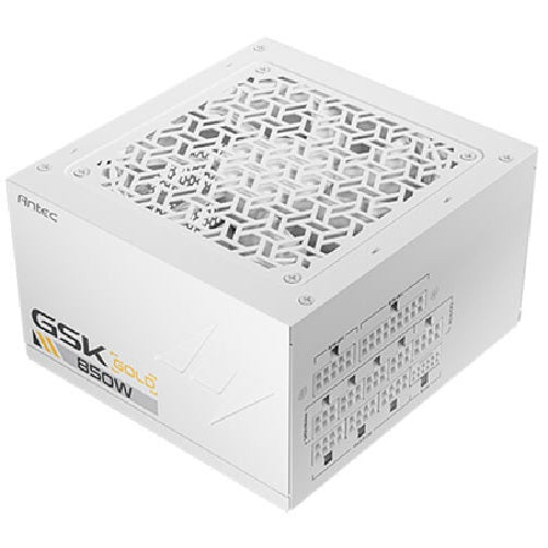 Antec GSK850 V2 WH 80+ Gold Fully Modular - WHITE, 850W, ATX 3.1, 140×150×86mm, 120mm fan, PCIE 5... - Image 2