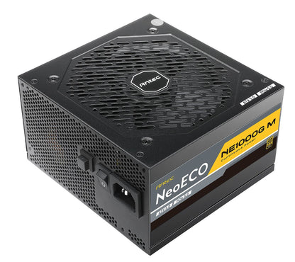 Antec NE 1000w 80+ Gold, Fully-Modular, ATX 3.0, PCI-E 5.0, 140mm Silent Fan, Japanese Caps, ATX...