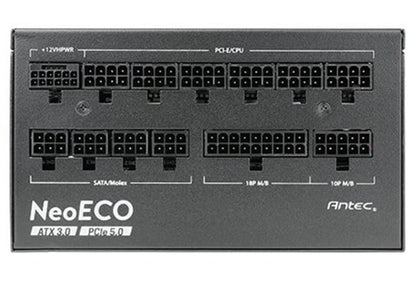 Antec NE 1300w 80+ Gold, Fully-Modular, ATX 3.0, PCI-E 5.0, 12CM FDB Fan, Japanese Caps, Compact... - Image 4