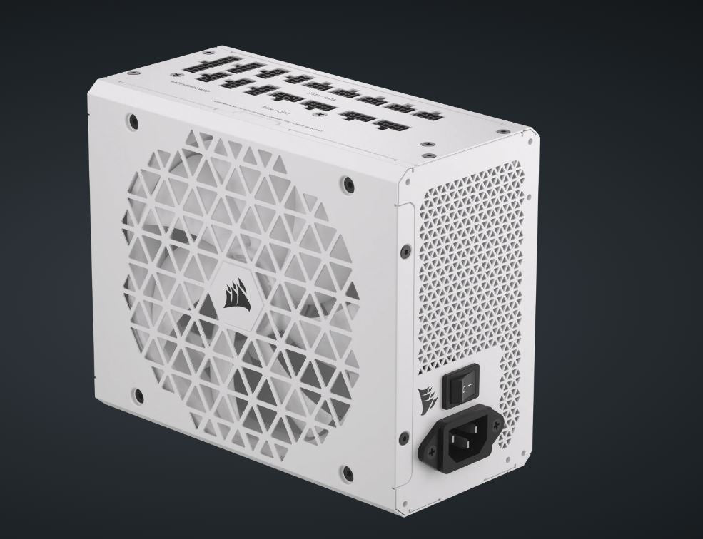 (LS)Corsair RMx Shift White Series, RM1200x Shift White, 1200 Watt, 80 PLUS GOLD Certified, Fully Modular Power Supply