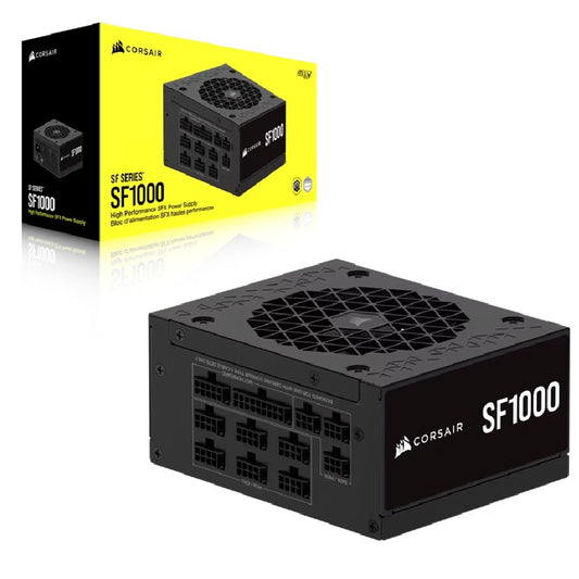 Corsair SF Series SF1000 Fully Modular 80 PLUS Platinum SFX Power Supply (AU) – 1000W, 92mm FDB,...