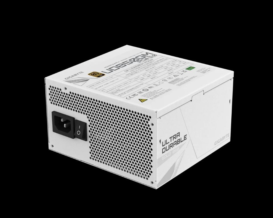 Gigabyte UD850GM PG5 850W ICE ATX PSU Power Supply  80 PLUS GOLD Fan Type 120mm Hydraulic Bearing...