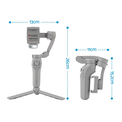 Devanti 3-Axis Handheld Gimbal Stabilizer for Smartphone & Tripod AI Tracking Fill Light - Image 3