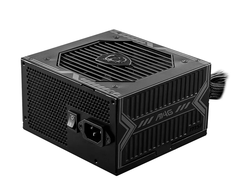 MSI MAG A650BN 650W Power Supply, 80 PLUS Bronze, up to 85% Efficiency, Active PFC, OCP / OVP / O...