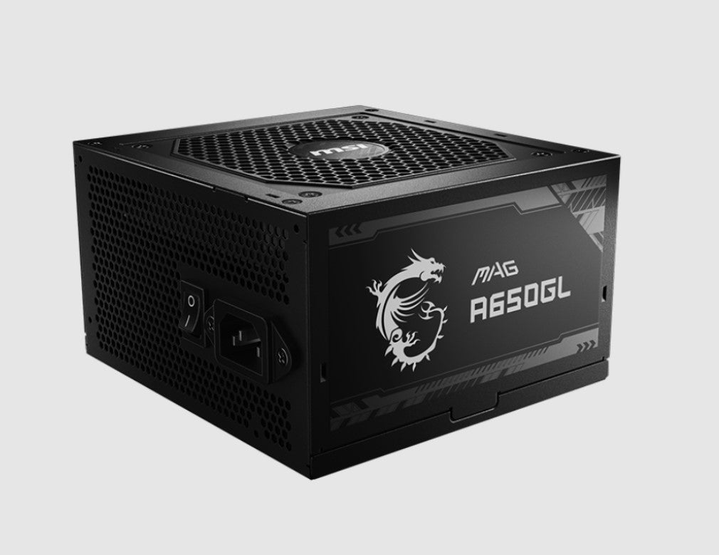 MSI MAG A650GL 650W Power Supply, 80 PLUS Gold, up to 90% Efficiency, Active PFC, OCP / OVP / OPP... - Image 2