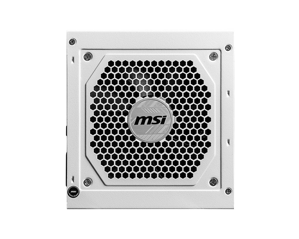 MSI MAG A850GL PCIE5 WHITE 850W Up to 90% (80 Plus Gold) ATX Power Supply Unit, PFC, 100~240 VAC,... - Image 3