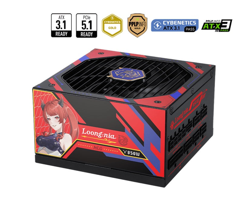 MSI MAG A850GLS MLG EDITION, Gold Fully Modular Silent Power Supply MLG Edition - Power Supplies - Image 2