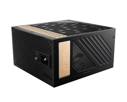 MSI MEG Ai1300P PCIE5 1300W ATX Power Supply Unit 80 PLUS Platinum (up to 92%) Active PFC OCP / O... - Image 3