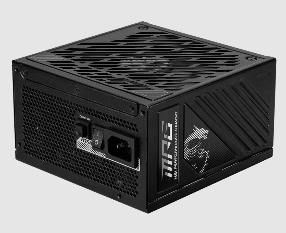 MSI MAG A1250GS PCIE5 ATX Power Supply Unit, 80 PLUS Gold, Fully modular flat cables, 0 RPM Mode,... - Image 2