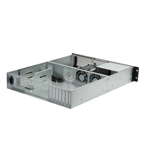 SilverStone RM23-502 2U dual 5.25' drive bay ATX rackmount industrial storage server chassis with... - Image 3