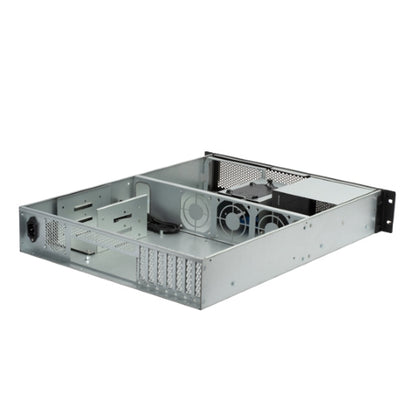 SilverStone RM23-502 2U dual 5.25' drive bay ATX rackmount industrial storage server chassis with... - Image 3