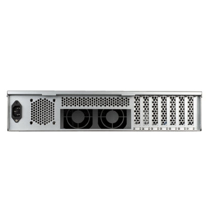 SilverStone RM23-502 2U dual 5.25' drive bay ATX rackmount industrial storage server chassis with... - Image 4