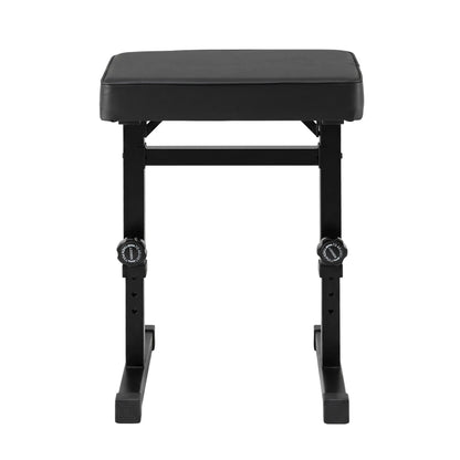 Alpha Piano Bench Adjustable Seat Heavy Duty H-Shape Piano Stool Black - Image 3
