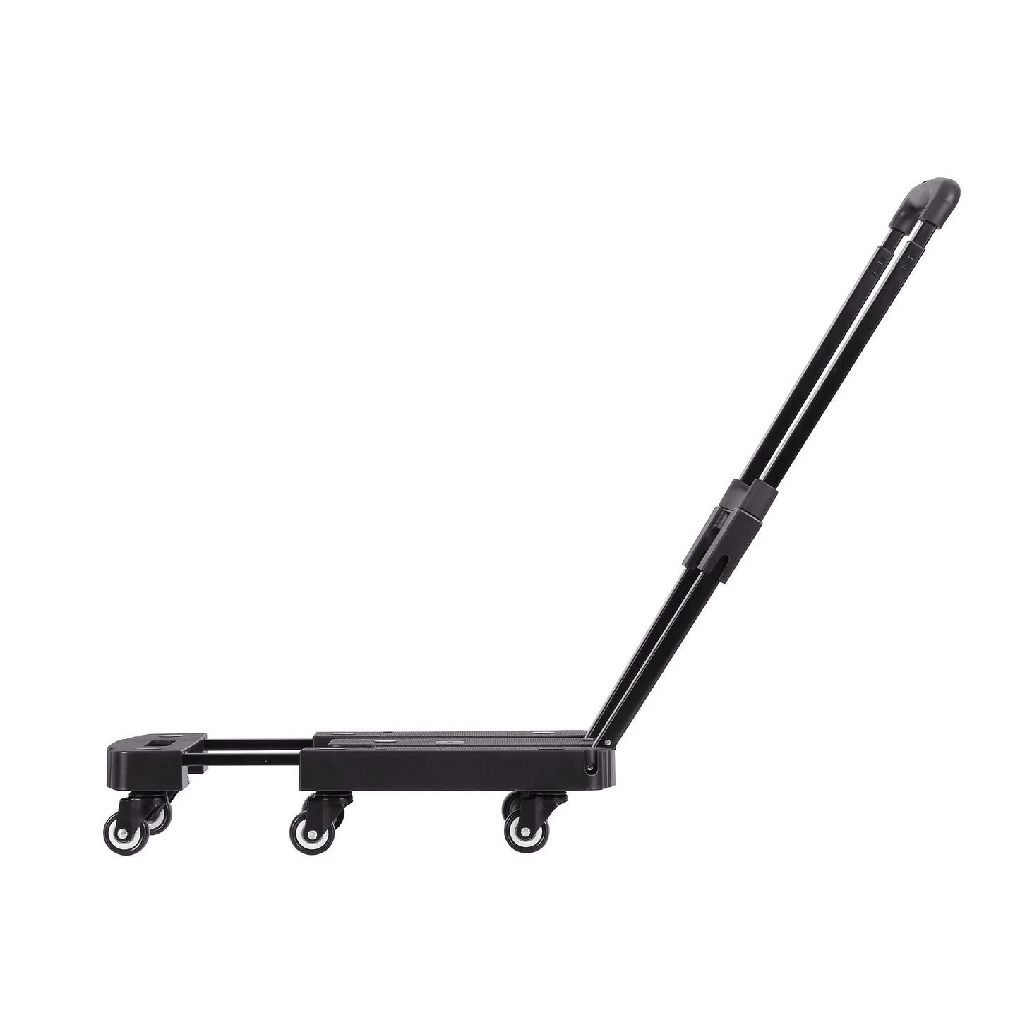 Giantz Folding Hand Truck Platform Trolley Foldable Dolly Cart 200kg Load Black - Image 4