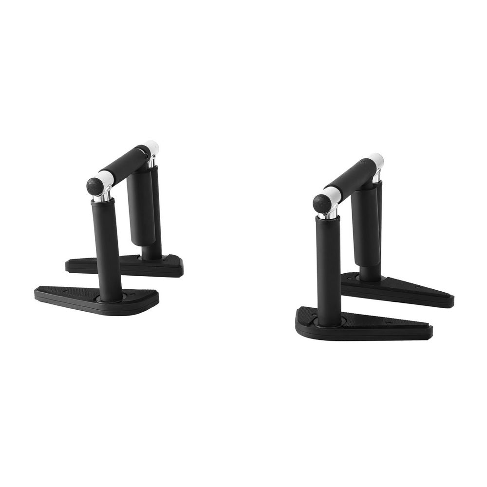 Everfit Pull Up Bar Chin Up Grips Foldable Doorway Gym Portable Black - Image 3