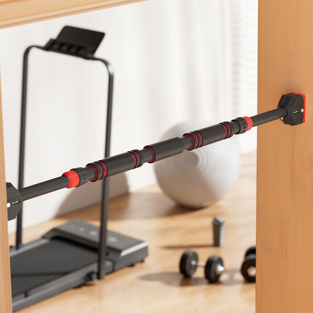 Everfit Pull Up Bar 70CM-95CM Doorway Chin Up Horizontal Bar Gym - Image 4