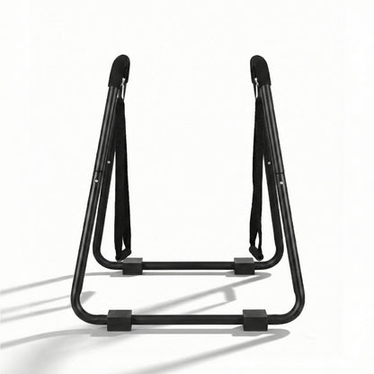 Everfit Dip Station Parallel Bars Heavy Duty Home Gym Stand Calisthenics Black - Image 3
