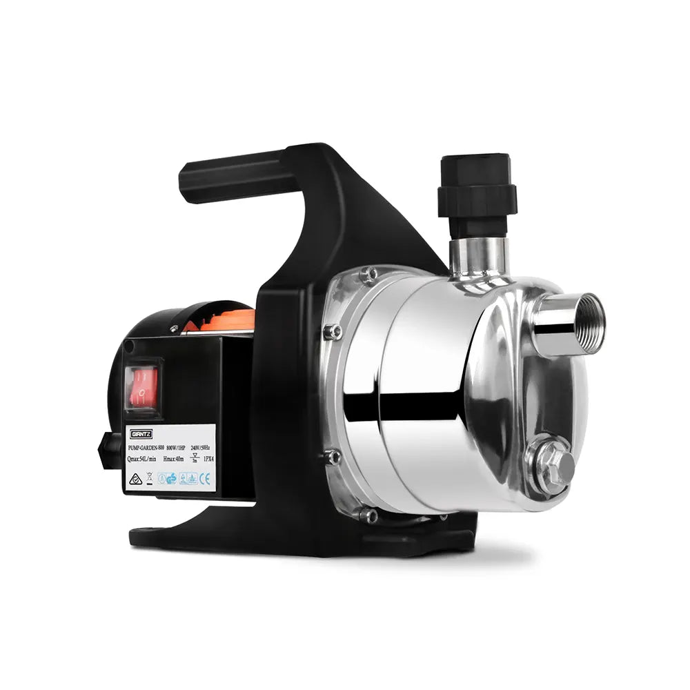 Giantz Garden Water Pump High Pressure 800W Max Tank Rain Farm Irrigation House - Image 2