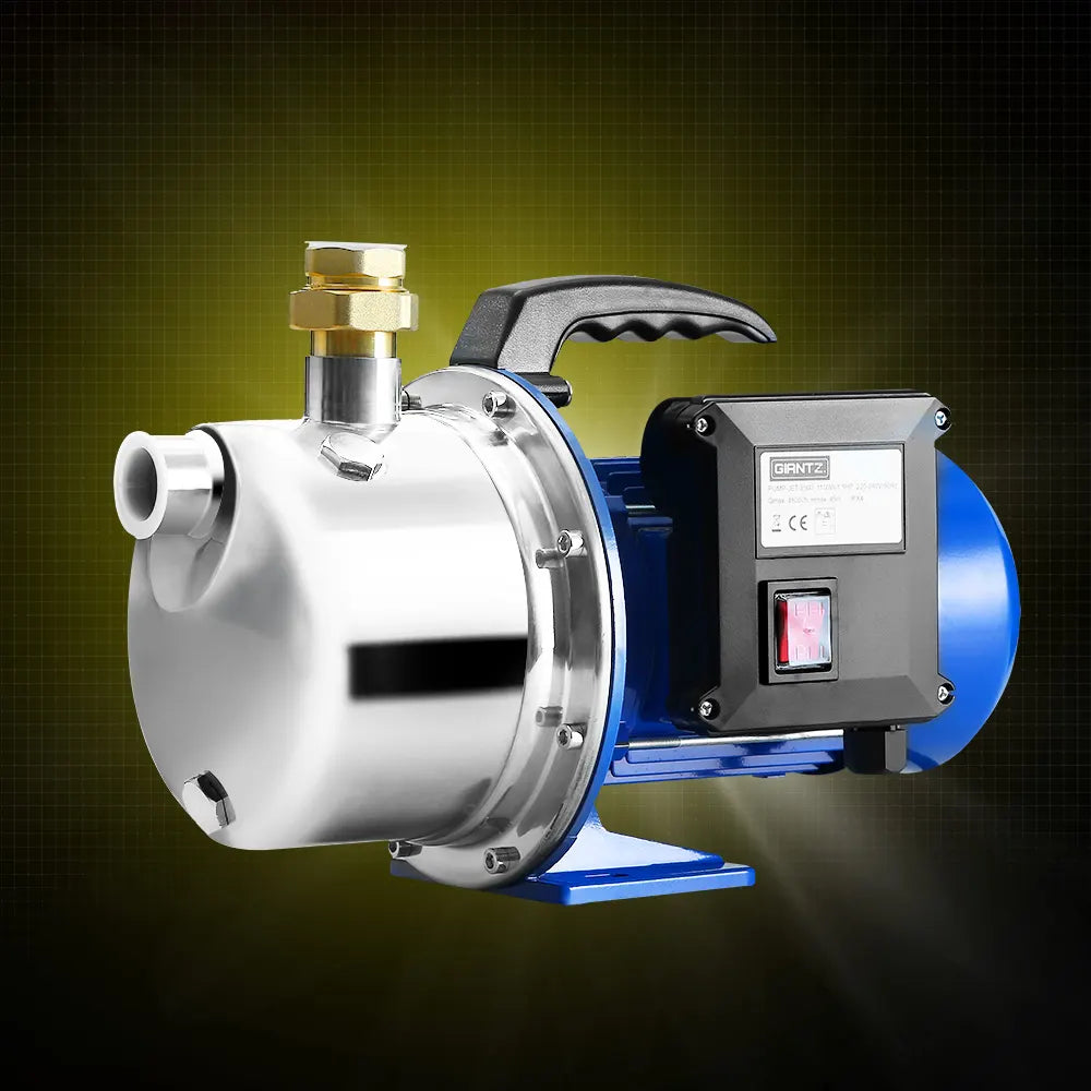 Giantz Garden Water Jet Pump High Pressure 1100W Tank Rain Farm Irrigation House - Image 7
