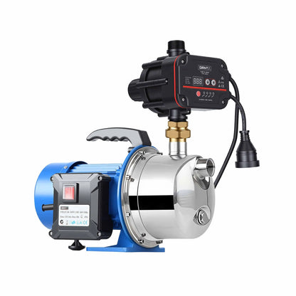 Giantz Garden Water Jet Pump Auto Controller 1100W Tank Rain Farm Irrigation