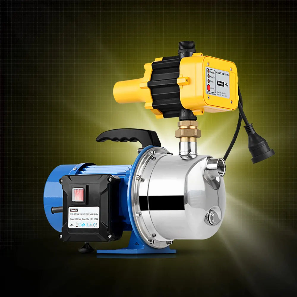 Giantz Garden Water Pump Jet High Pressure Controller Stage Irrigation Max. 4600L/H - Image 8