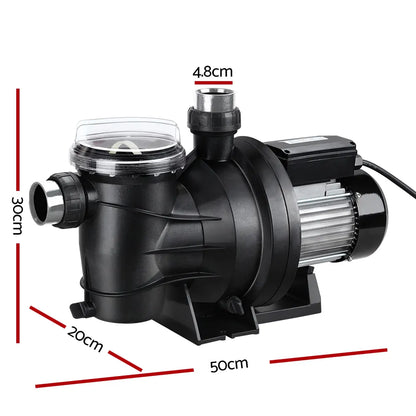 Giantz Pool Pump Swimming Water Pump 2000W Max. 2.7HP Circulation Filter Electric Spa - Image 2