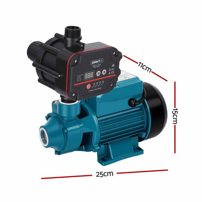Giantz Peripheral Water Pump Auto Controller Booster Garden Irrigation 0.5HP - Image 2