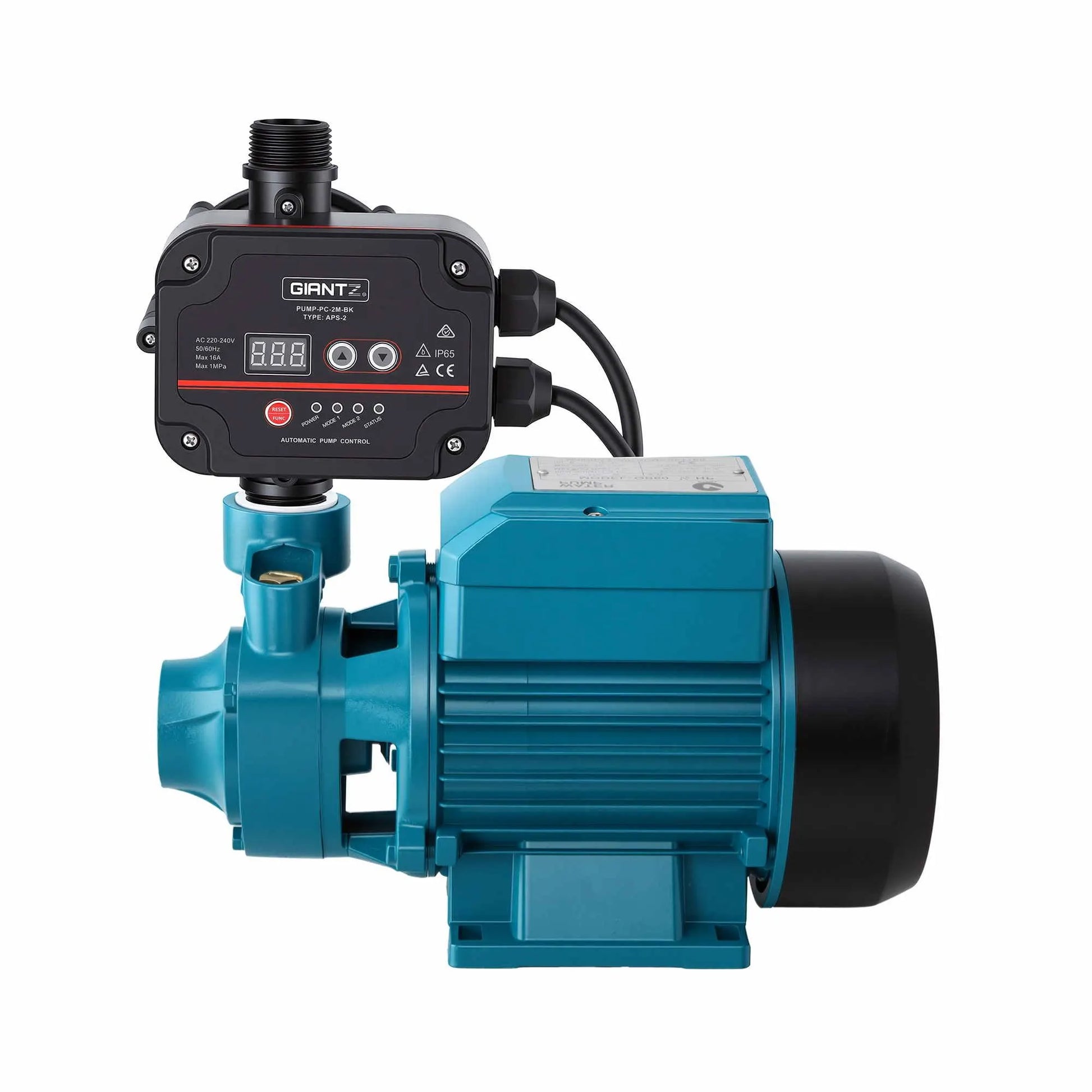Giantz Peripheral Water Pump Auto Controller Booster Garden Irrigation 0.5HP - Image 3