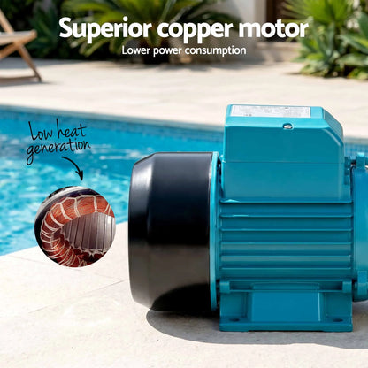 Giantz Peripheral Water Pump Auto Controller Cast Iron Garden Irrigation 1HP - Image 7