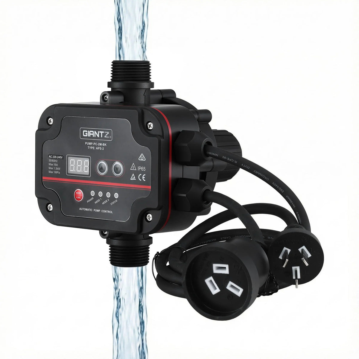 Giantz 4-Stage Water Pump Auto Controller Farm Irrigation Stainless Max. 2000W - Image 4