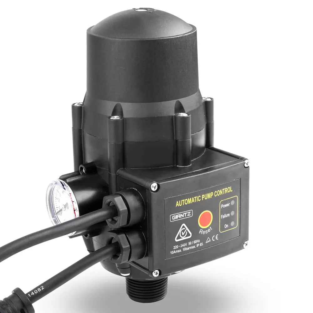 Giantz Garden Water Pump High Pressure 2500W Max 5-Stage Tank Irrigation Transfer Booster Pump Black - Image 7