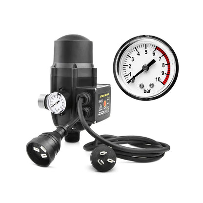 Giantz Garden Water Pump High Pressure 2500W Max 5-Stage Tank Irrigation Transfer Booster Pump Black - Image 8